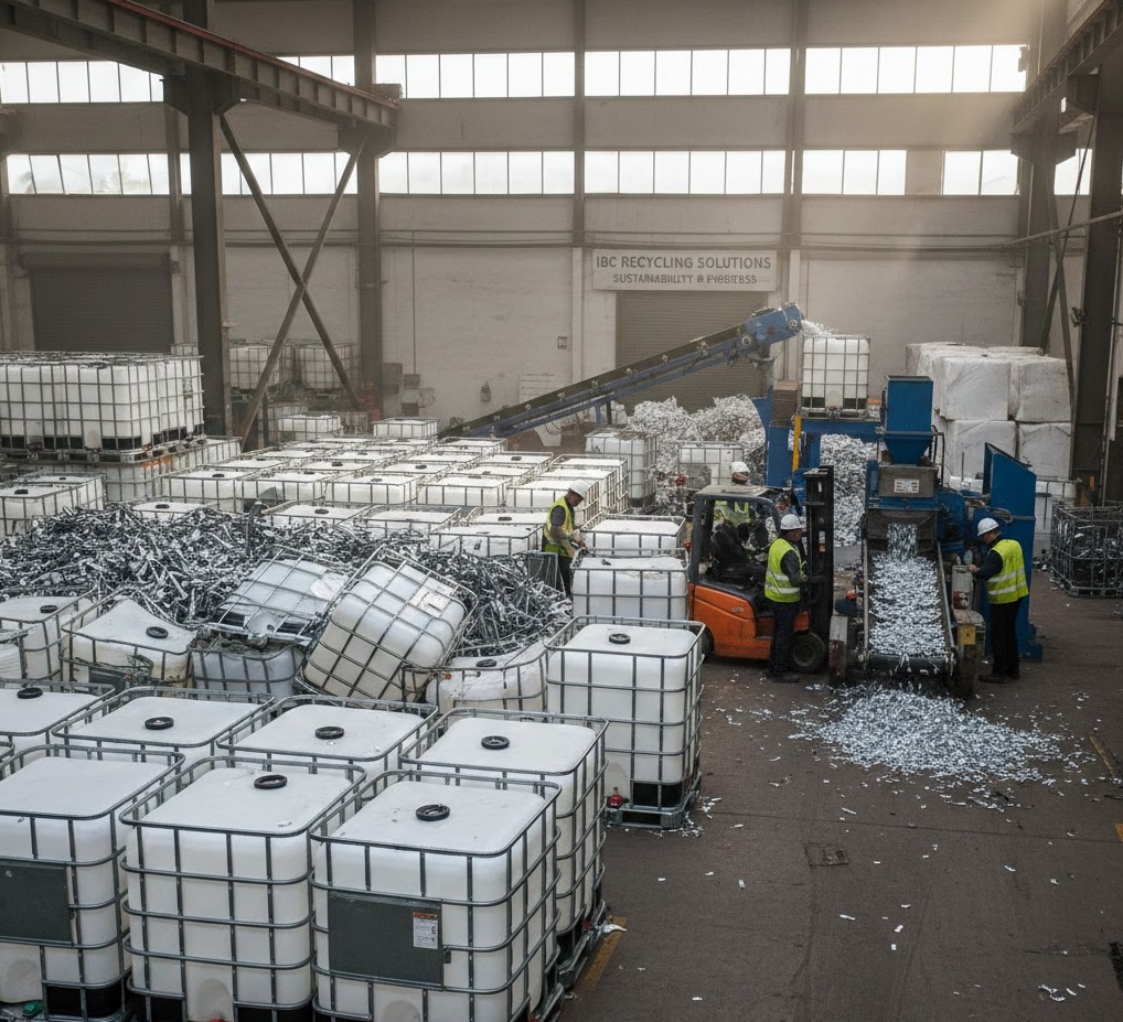 IBC recycling and processing facility
